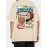 Cotton Blend Cartoon Basketball Print, Men's Graphic Design Crew Neck Novel T-shirt, Casual Comfy Drop Shoulder Loose Tees For Summer, Men's Clothing For Daily Vacation Resorts