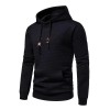 Waffle  Hoodie, Cool Hoodies For Men, Men's Casual Graphic Design Pullover Hooded Sweatshirt With Kangaroo Pocket Streetwear For Winter Fall, As Gifts