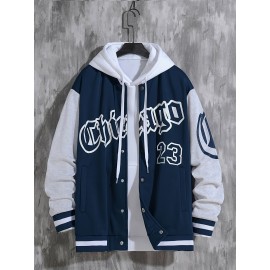 Spring And Autumn Street Men's Fashion Trend Loose Casual Baseball Uniform Jacket, Suitable For Outdoor And Dating Spring And Autumn Street Men's Fashion Trend Loose Casual Baseball Uniform Jacket, Suitable For Outdoor And Dating
